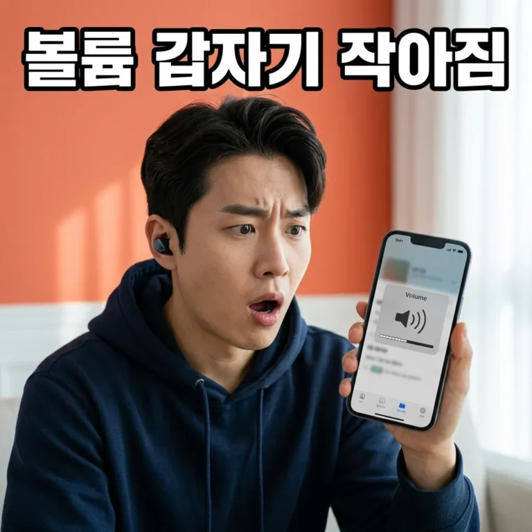 블루투스 이어폰 음량이 갑자기 작아졌을 때 해결하는 5가지 방법