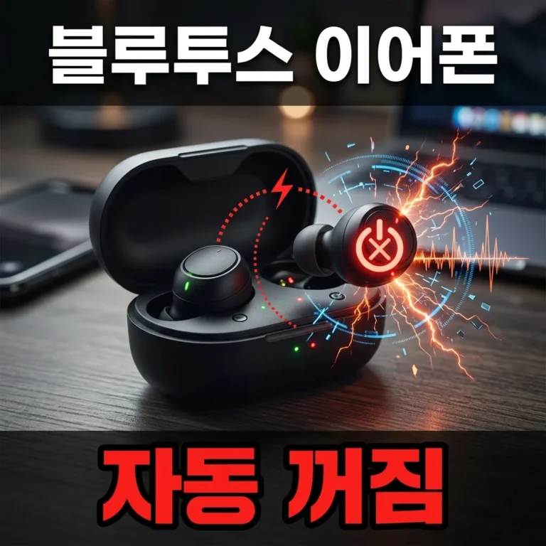 블루투스 이어폰 자동꺼짐 해결법 5가지 총정리